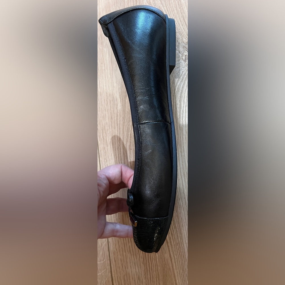 Vionic Spark Minna Ballet Flat Size 10 Wide Black - Picture 3 of 7